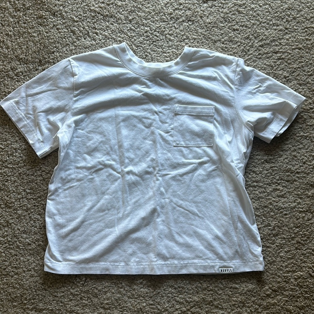 NOBULL White Short Sleeve Tee